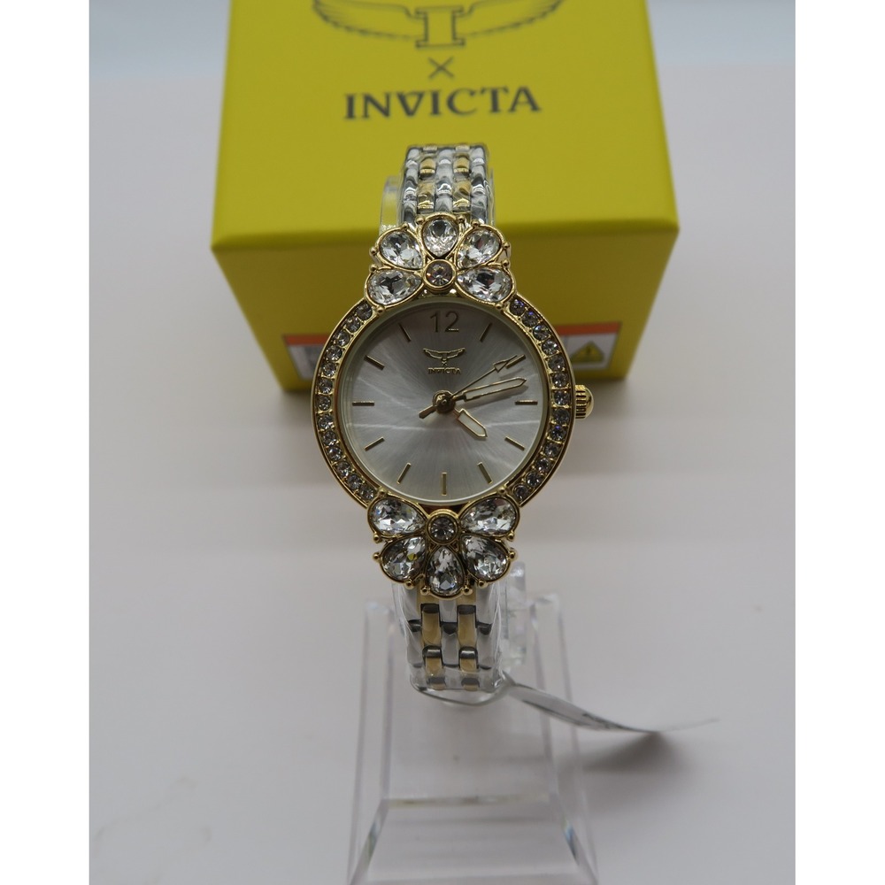 Invicta Wildflower Women's Watch 30mm Silver, Gold New